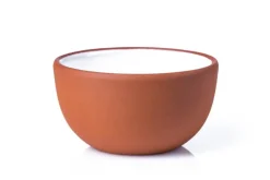 Vaidava Ceramics Earth dip bowl, set of 4, white