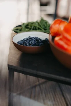 Vaidava Ceramics Earth Raw bowl, 2 L, brown - beige