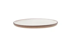 Vaidava Ceramics Earth Raw plate, 22 cm, brown - beige