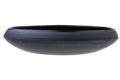 Vaidava Ceramics Eclipse centrepiece bowl 38 cm, black