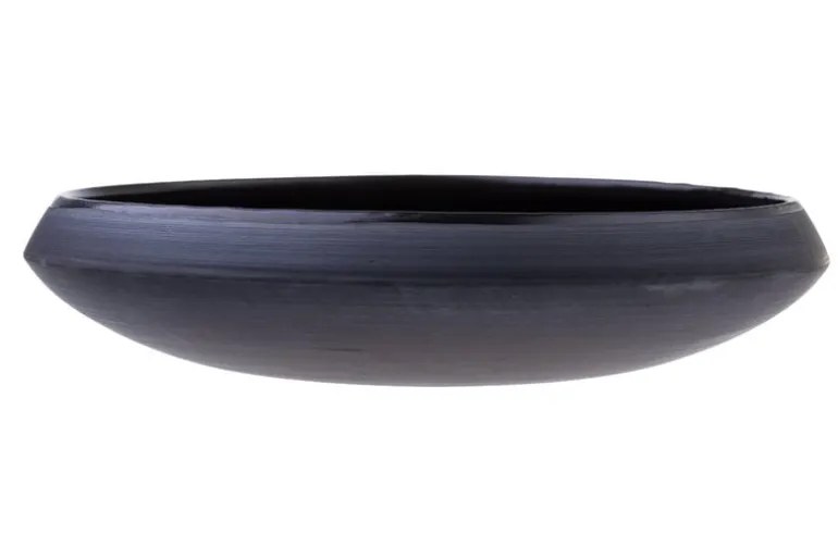 Vaidava Ceramics Eclipse centrepiece bowl 38 cm, black