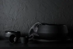 Vaidava Ceramics Eclipse breakfast bowl 0,75 L, black