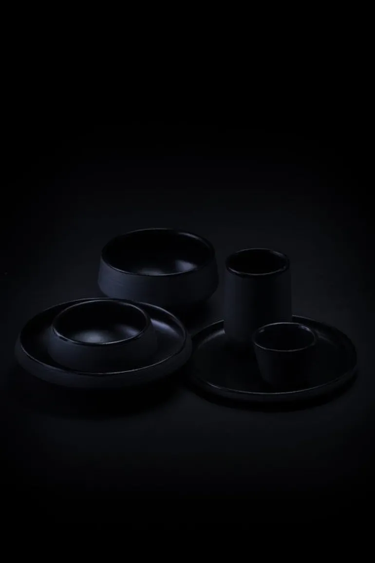 Vaidava Ceramics Eclipse breakfast bowl 0,75 L, black