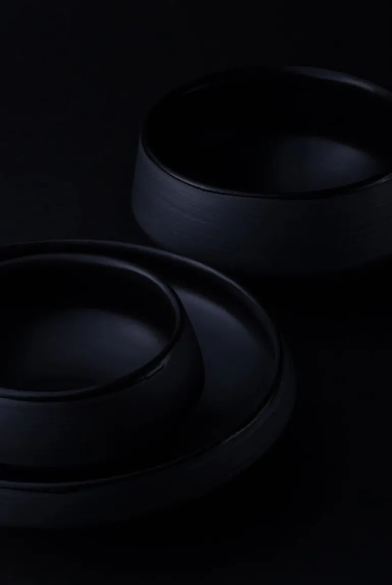 Vaidava Ceramics Eclipse breakfast bowl 0,75 L, black