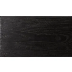 Vaidava Ceramics Eclipse serving platter, black ash