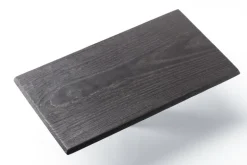 Vaidava Ceramics Eclipse serving platter, black ash