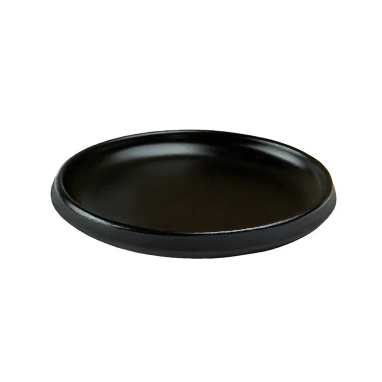 Vaidava Ceramics Eclipse dessert plate 16 cm, 2 pcs, black