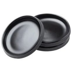 Vaidava Ceramics Eclipse snack plate 11,5 cm, 3 pcs, black