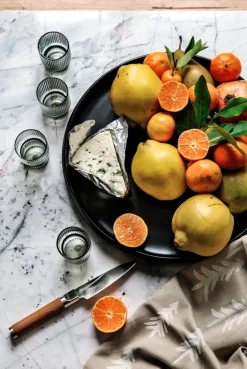 Vaidava Ceramics Eclipse dinner plate 34 cm, black