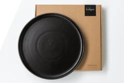 Vaidava Ceramics Eclipse dinner plate 34 cm, black