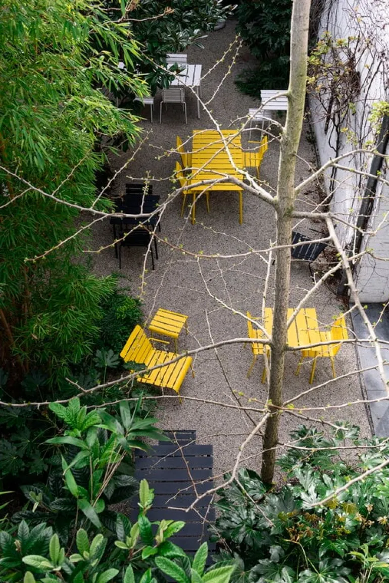 valerie_objects Aligned chair, yellow