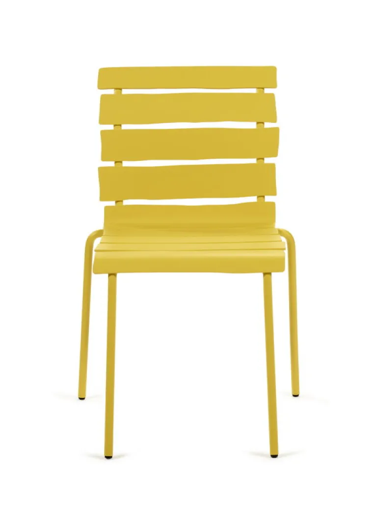 valerie_objects Aligned chair, yellow