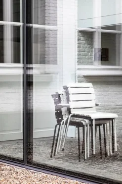 valerie_objects Aligned chair, black