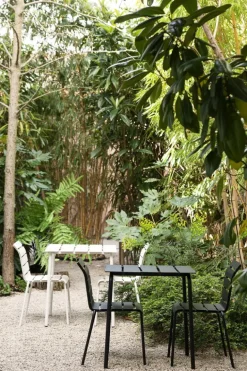 valerie_objects Aligned chair, off-white