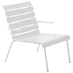 valerie_objects Aligned lounge chair, off-white