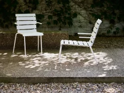 valerie_objects Aligned lounge chair, off-white