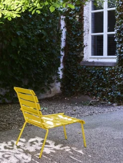 valerie_objects Aligned lounge chair, yellow