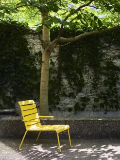 valerie_objects Aligned lounge chair, yellow