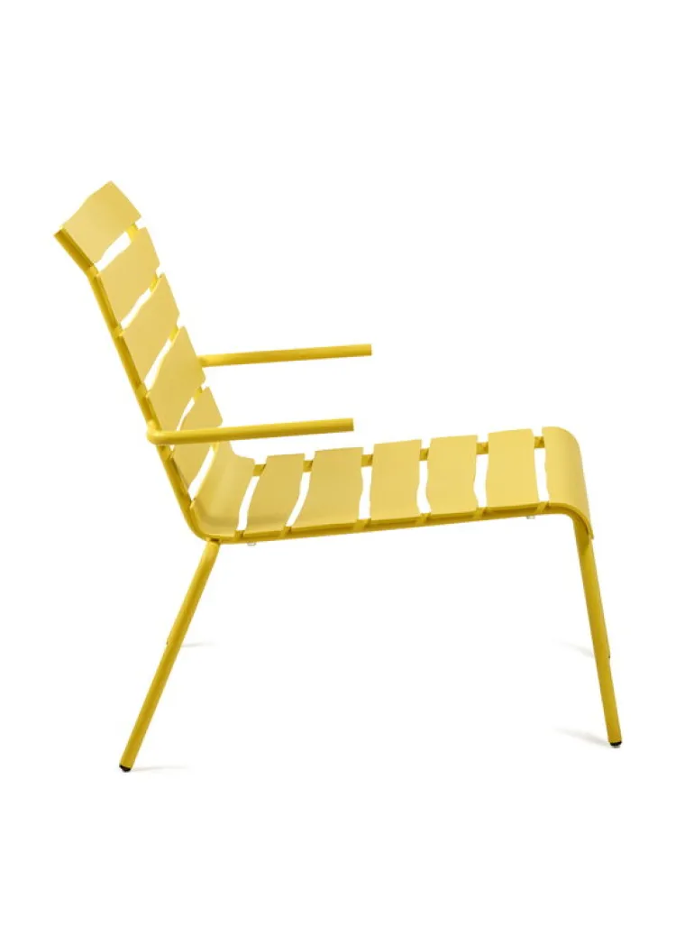 valerie_objects Aligned lounge chair, yellow
