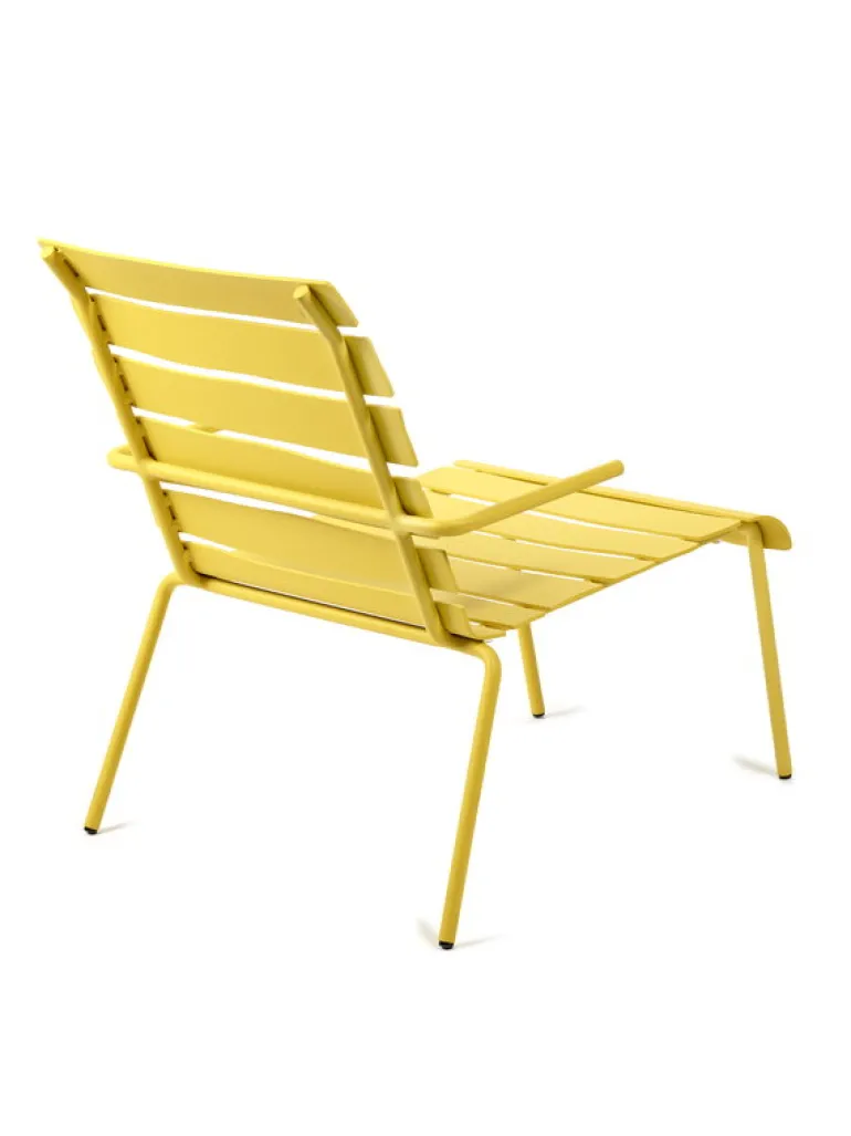 valerie_objects Aligned lounge chair, yellow