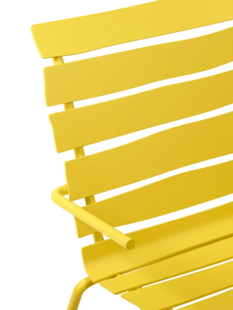 valerie_objects Aligned lounge chair, yellow