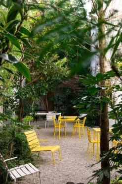 valerie_objects Aligned lounge chair, yellow