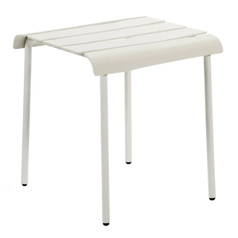 valerie_objects Aligned side table/stool, off-white
