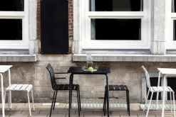 valerie_objects Aligned side table/stool, black