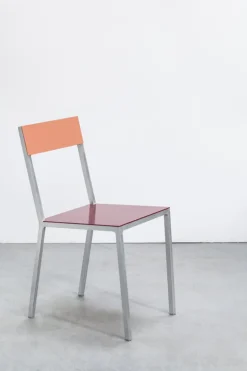 valerie_objects Alu chair, bordeaux - pink