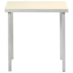 valerie_objects Alu dining table, small, ivory