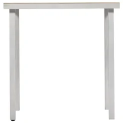 valerie_objects Alu dining table, small, ivory