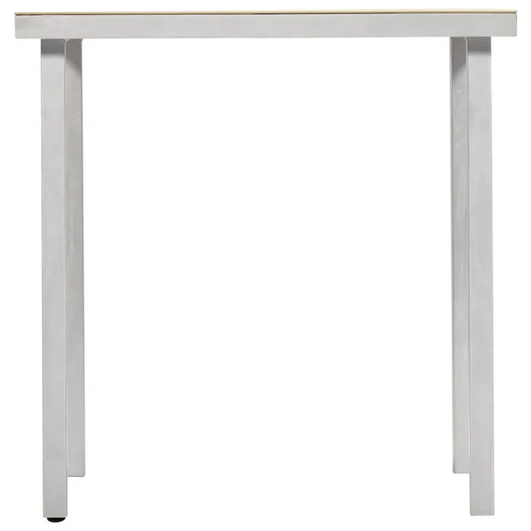 valerie_objects Alu dining table, small, ivory