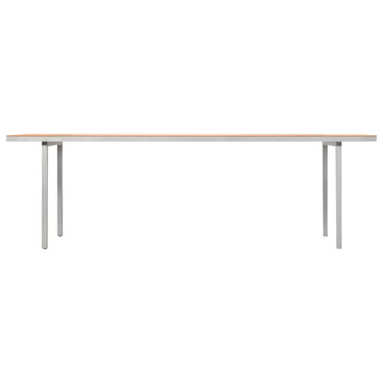 valerie_objects Alu dining table, large, pink
