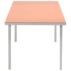 valerie_objects Alu dining table, large, pink