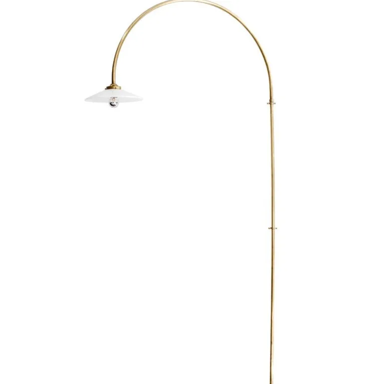 valerie_objects Hanging Lamp N°2, dimmable, brass