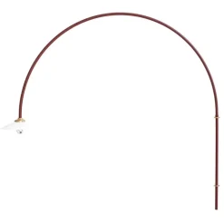 valerie_objects Hanging Lamp N°3, dimmable, menie red