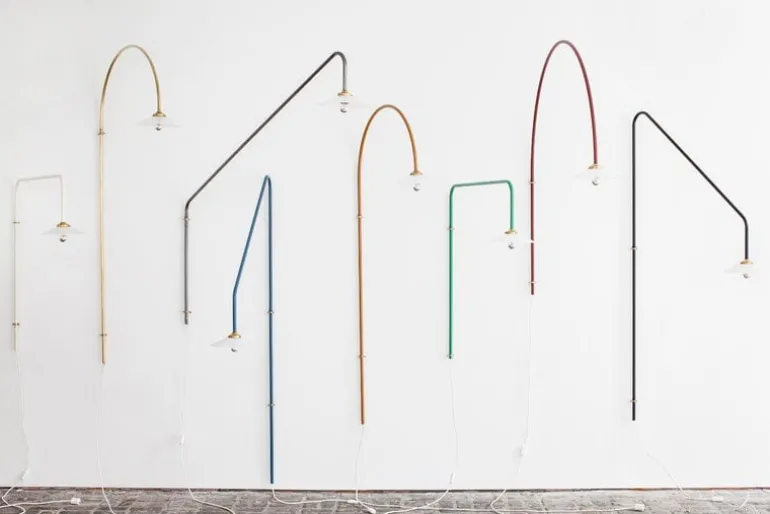 valerie_objects Hanging Lamp N°1, dimmable, brass