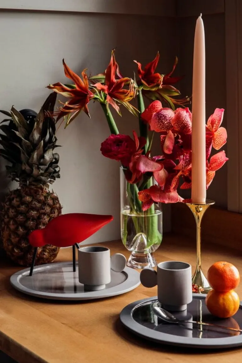 valerie_objects Inner Circle plate, S, grey