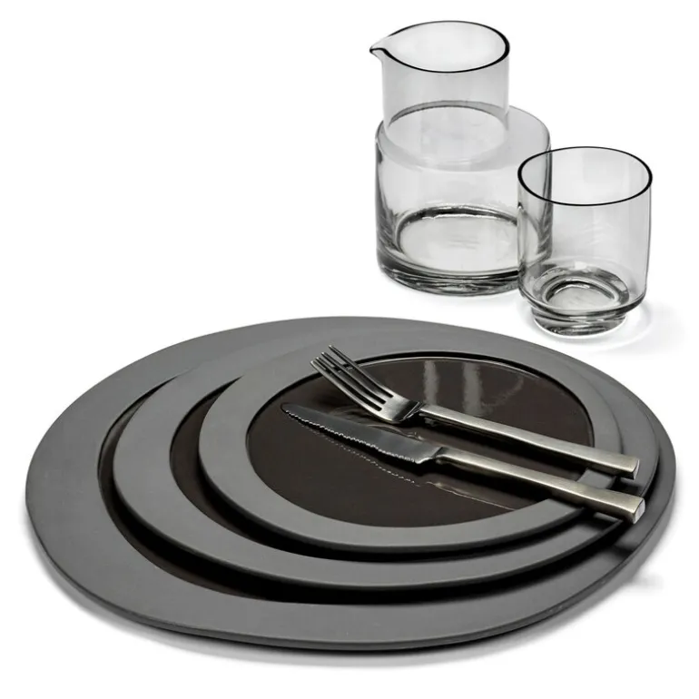 valerie_objects Inner Circle plate, S, grey