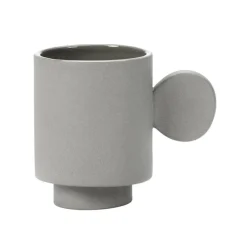 valerie_objects Inner Circle espresso cup, light grey