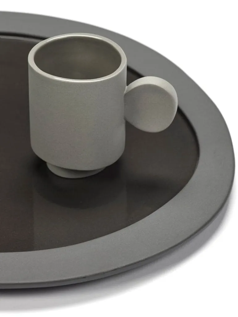 valerie_objects Inner Circle espresso cup, light grey