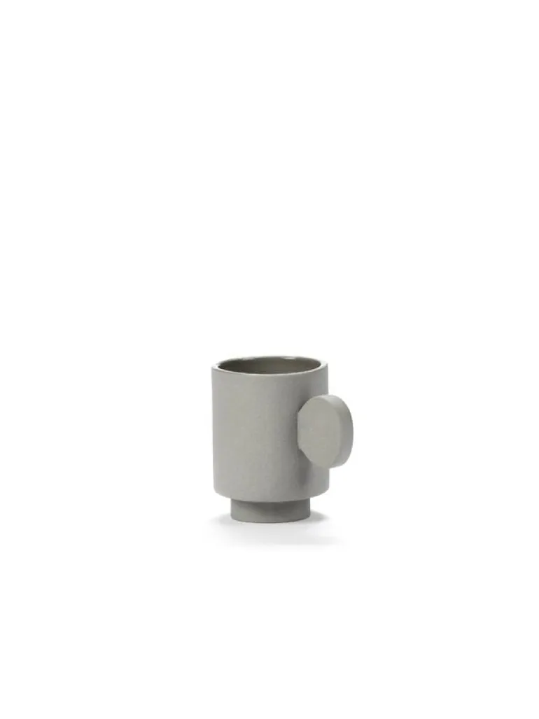 valerie_objects Inner Circle espresso cup, light grey