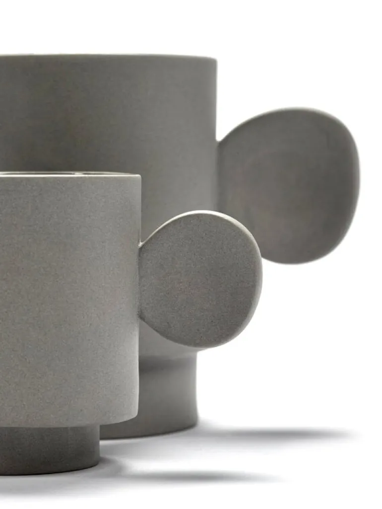 valerie_objects Inner Circle espresso cup, light grey