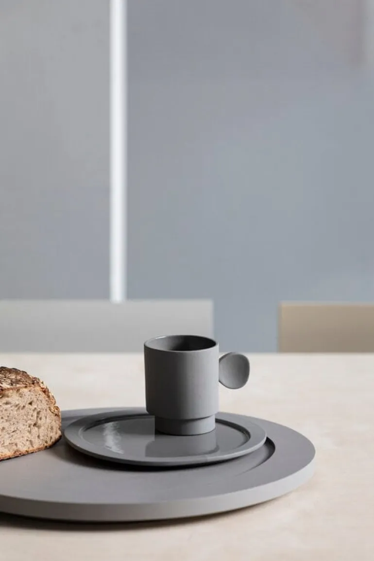 valerie_objects Inner Circle espresso cup, light grey