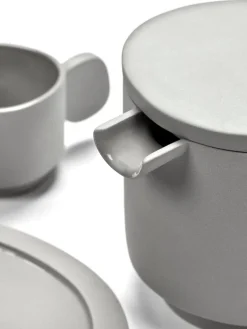 valerie_objects Inner Circle teapot, light grey