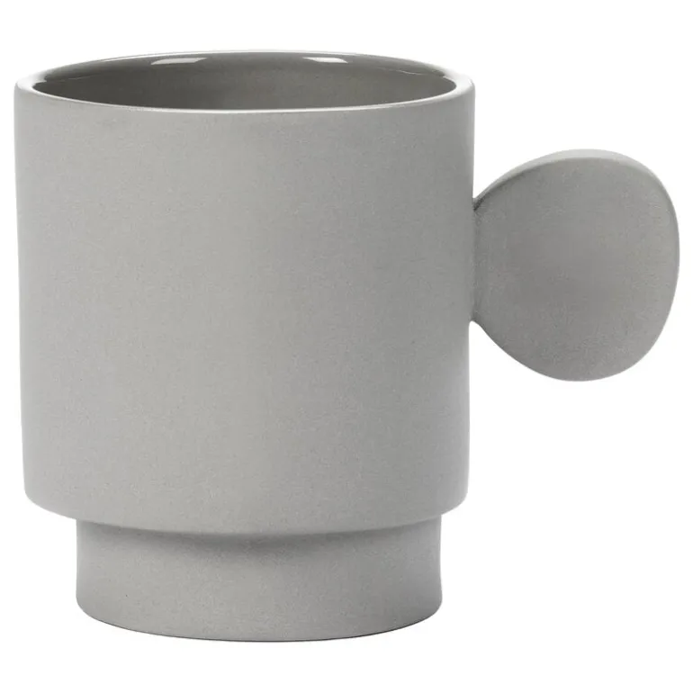 valerie_objects Inner Circle mug, light grey