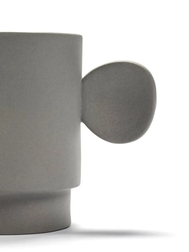 valerie_objects Inner Circle mug, light grey