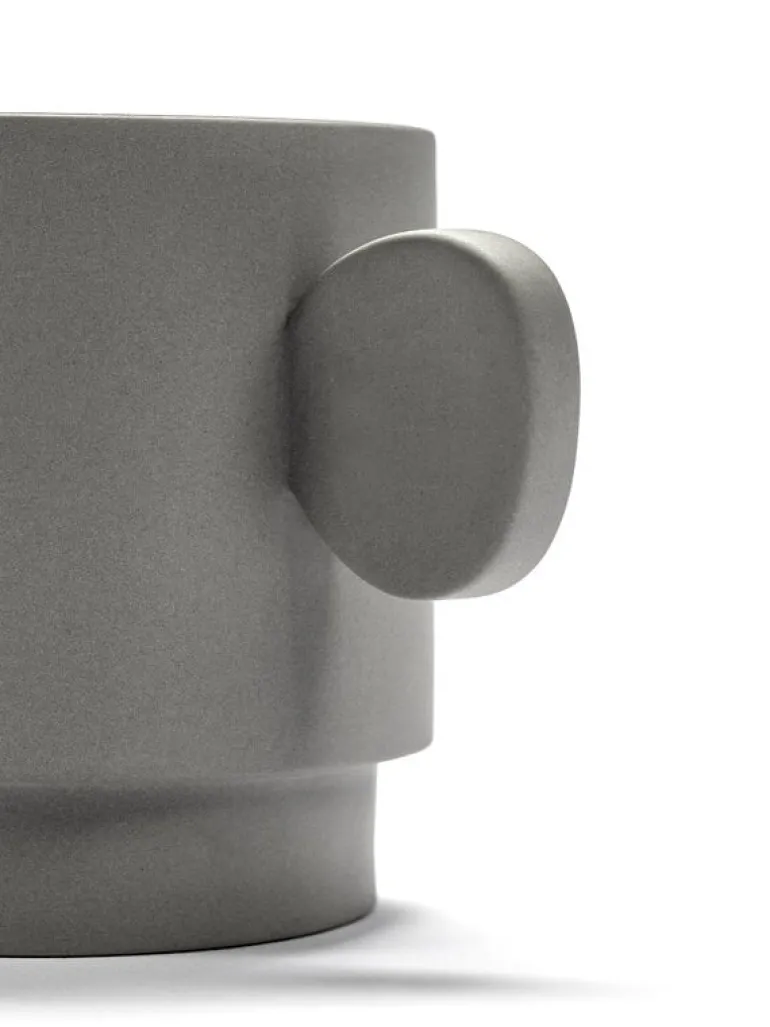 valerie_objects Inner Circle mug, light grey