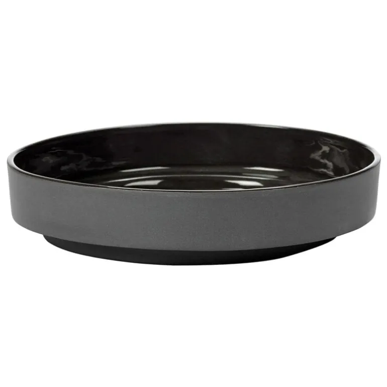 valerie_objects Inner Circle high plate, grey