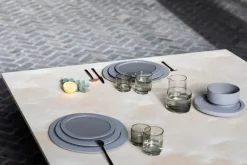 valerie_objects Inner Circle tumbler, 4 pcs, 15 cl, smokey grey